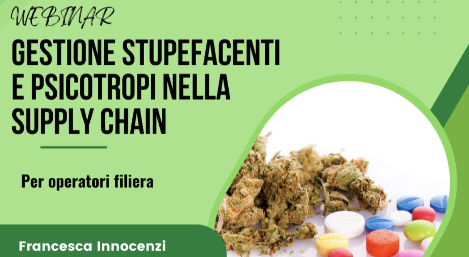 La gestione degli stupefacenti e piscotropi nella supply chain